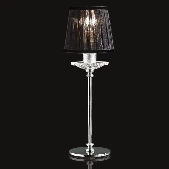 Premium Elements Chandelier With Black Or Ivory Shades
