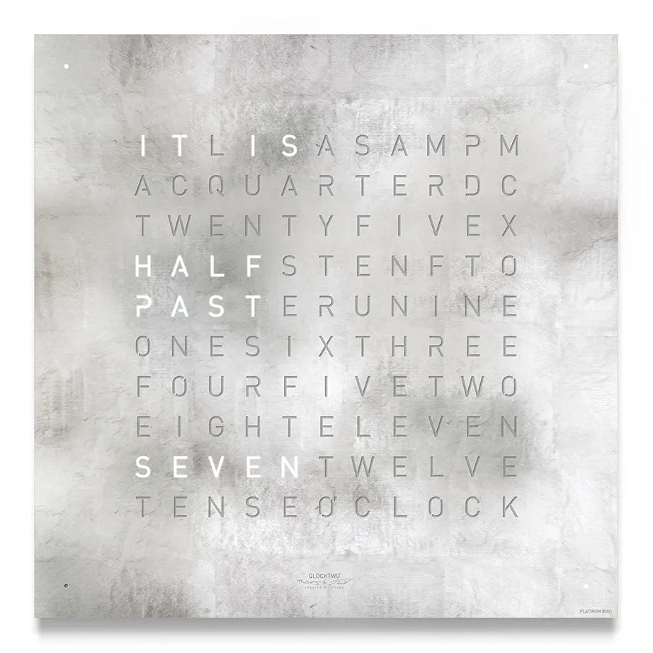 QLOCKTWO Wall Clock | Creator's Edition
