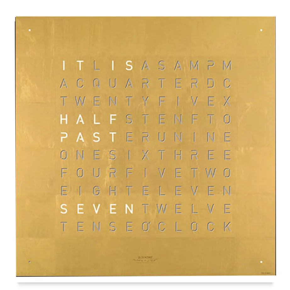QLOCKTWO Wall Clock | Creator's Edition