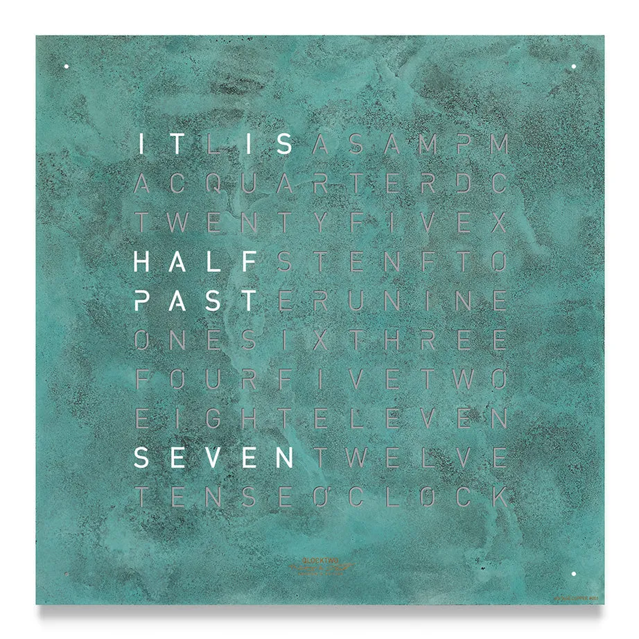 QLOCKTWO Wall Clock | Creator's Edition