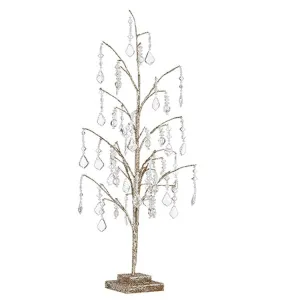 Raz Imports 2022 City Of Lights 22" Crystal Drop Tree
