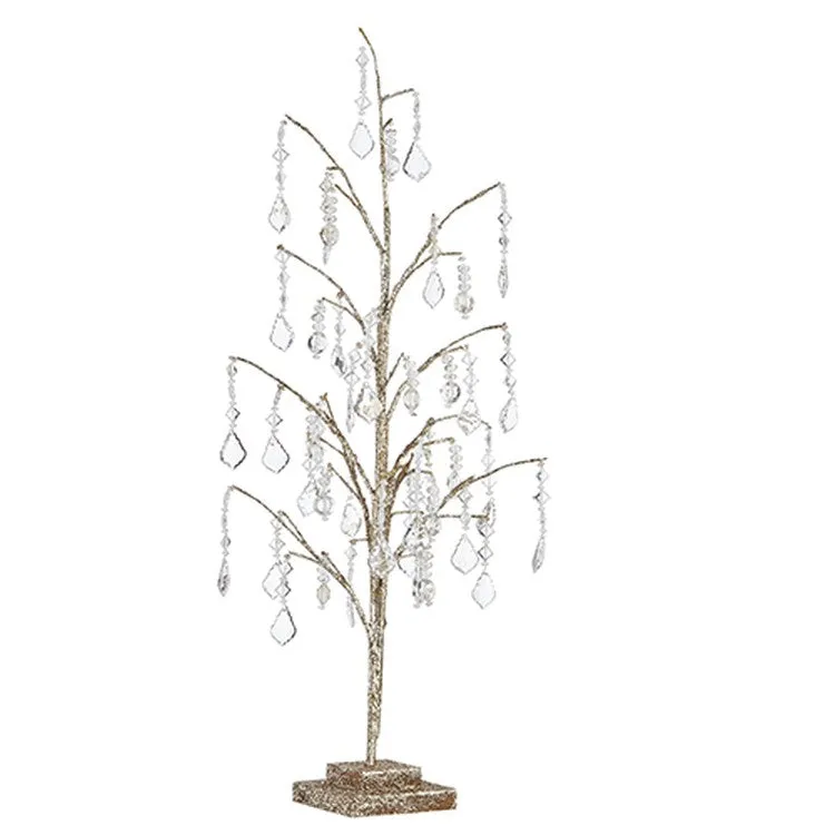 Raz Imports 2022 City Of Lights 22" Crystal Drop Tree