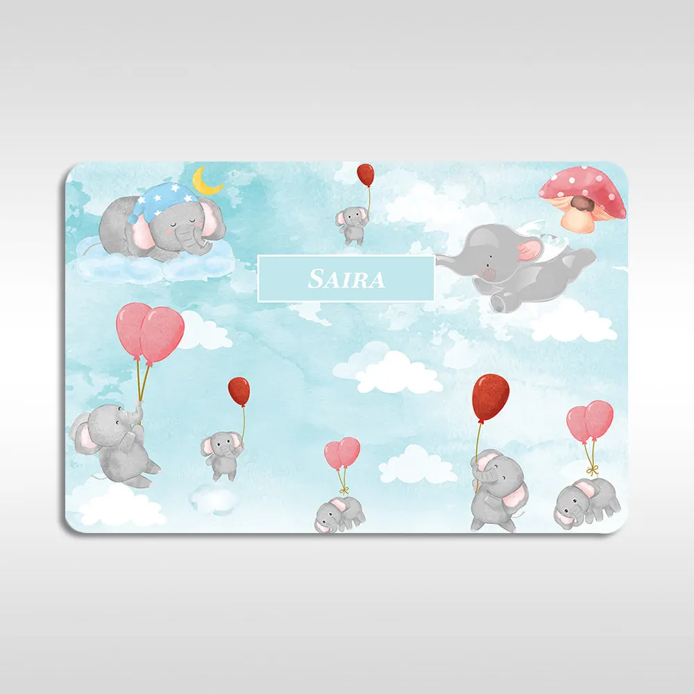 Red Balloon Ellie Tableware Set (kids) (4 Placemats & 4 Casters)