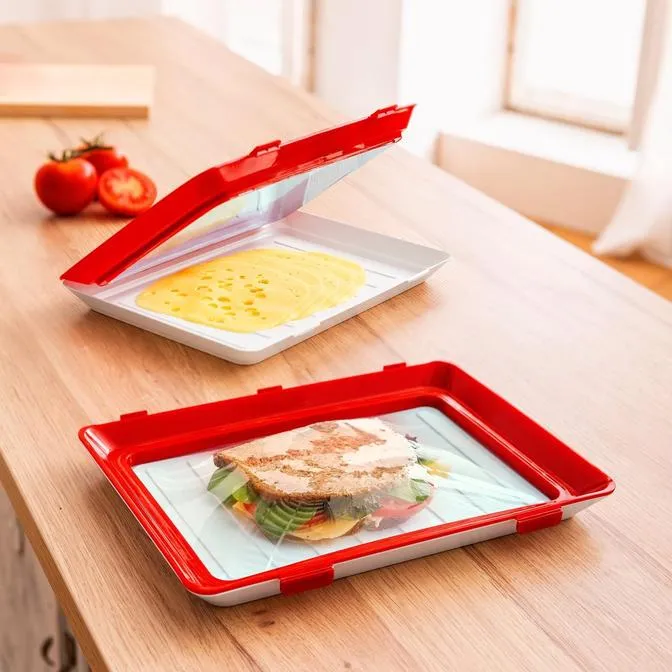 Reusable Food Preservation Trays