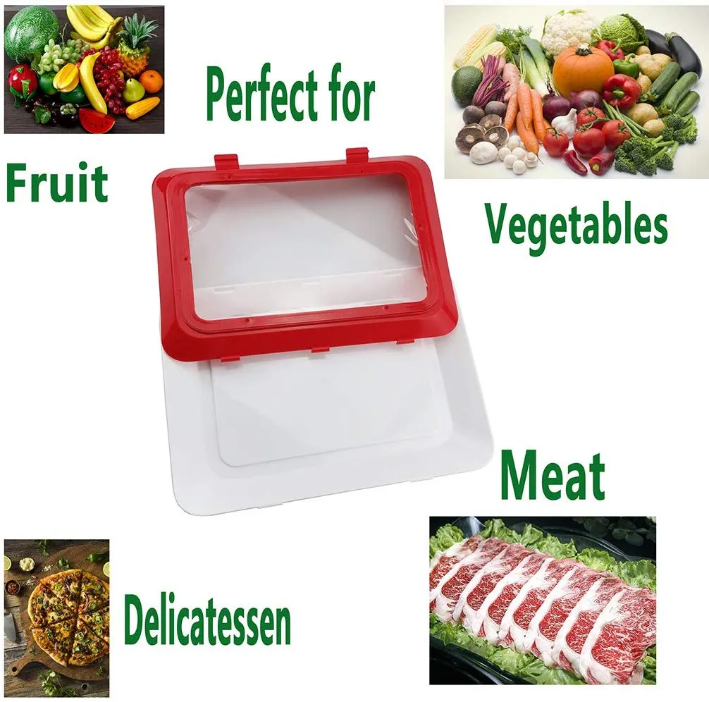 Reusable Food Preservation Trays