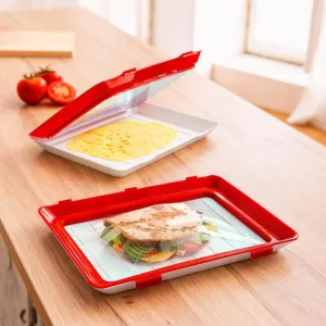 Reusable Food Preservation Trays