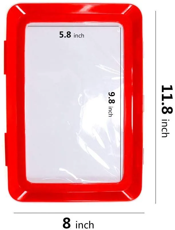 Reusable Food Preservation Trays