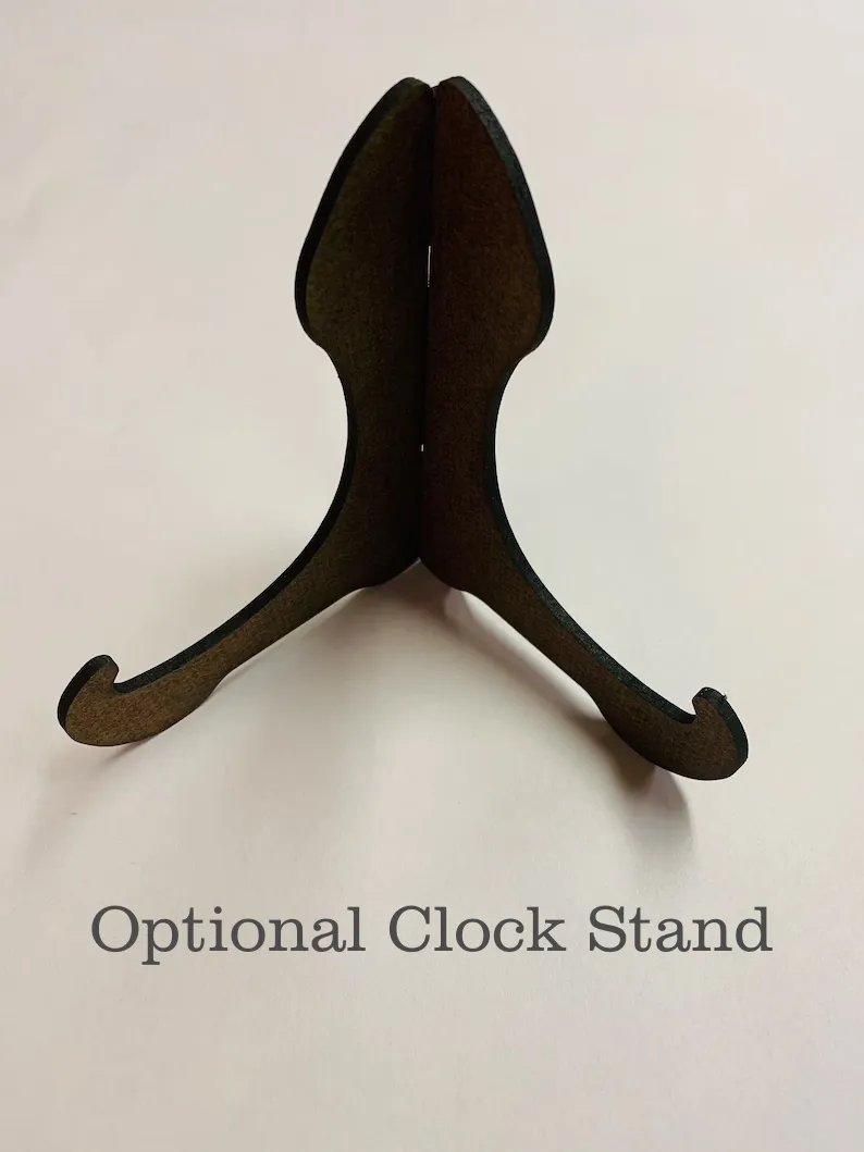 Rustic Turkey Wall Clock - Thanksgiving Clock
