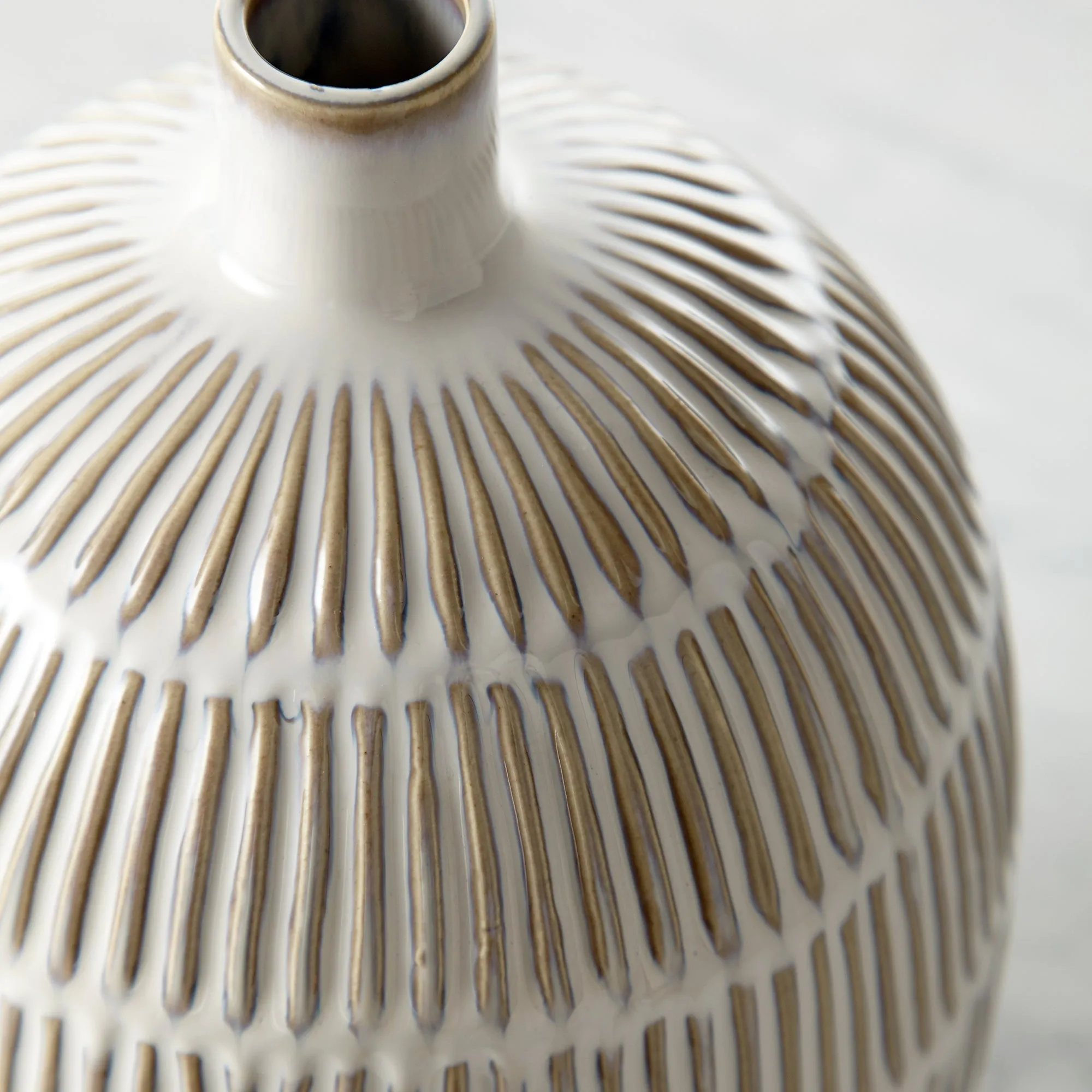 Saxon Vase|Oyster Blue-SM by Cyan