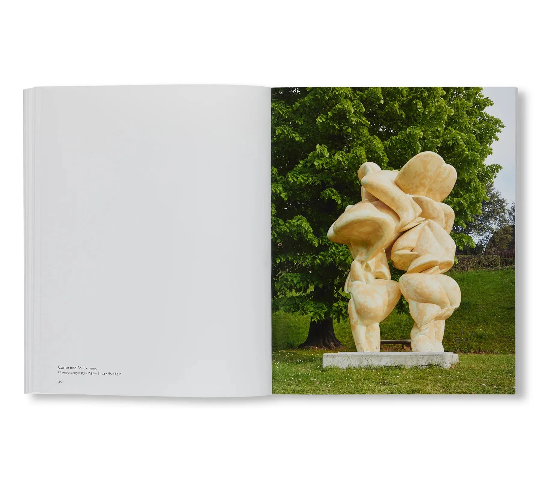 SCULPTURES AND WORKS ON PAPER by Tony Cragg