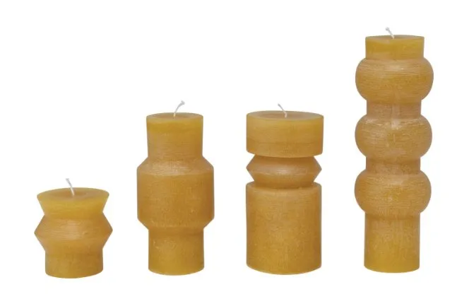 Short Totem Candle - 3" x 3"