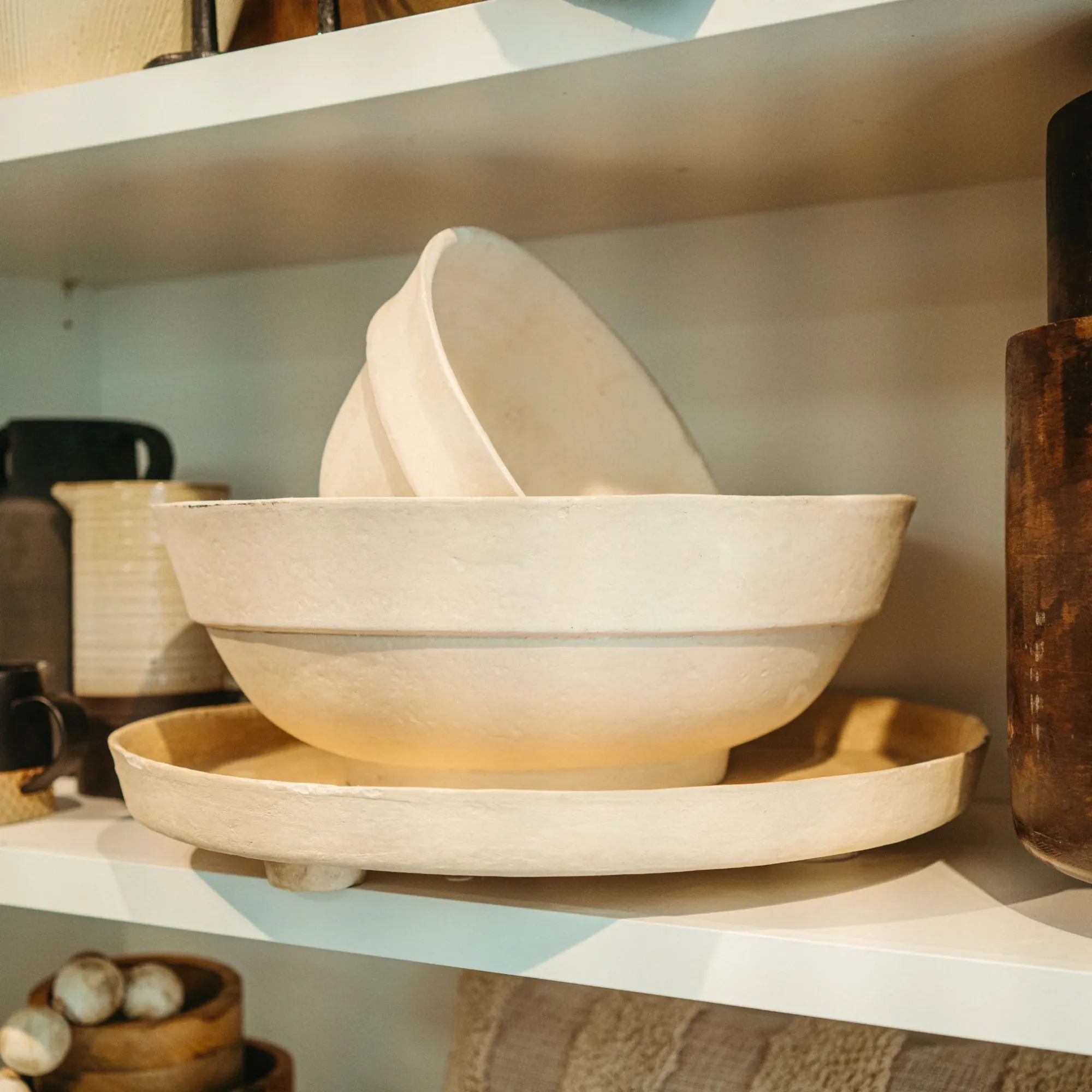Sierra Paper Mache Bowl