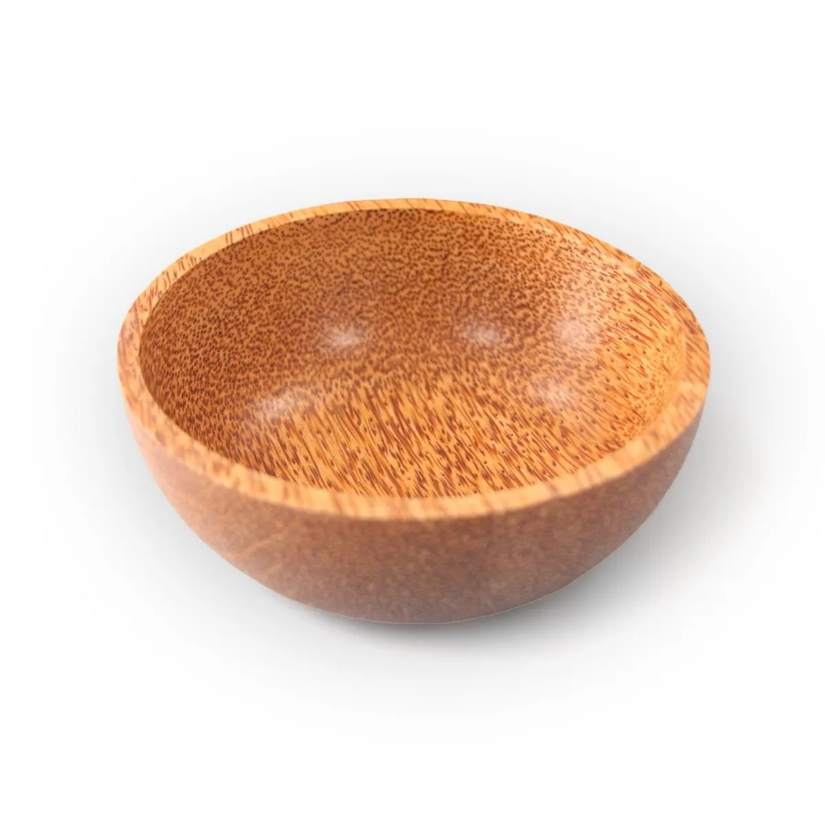 Solid Coconut Wood Bowls (Set of 3)