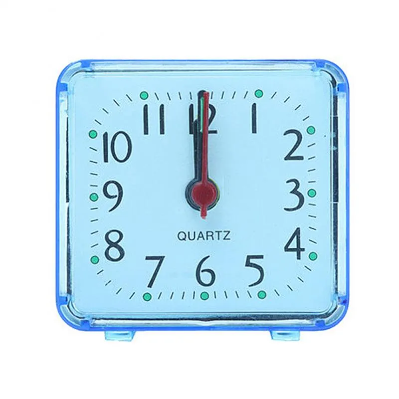 Square Small Bed Compact Travel Quartz Beep Clock Fashion Rabbit Bedside Lamp Green Batteries Alarm Multi-function Kitchen Cheap