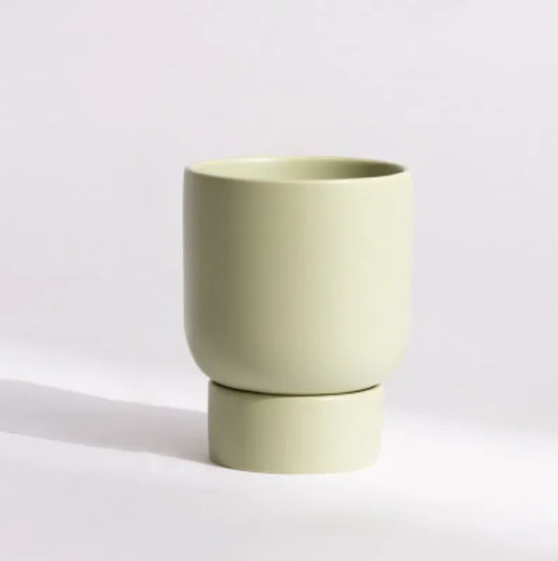 Stacked Camper Flower Pot