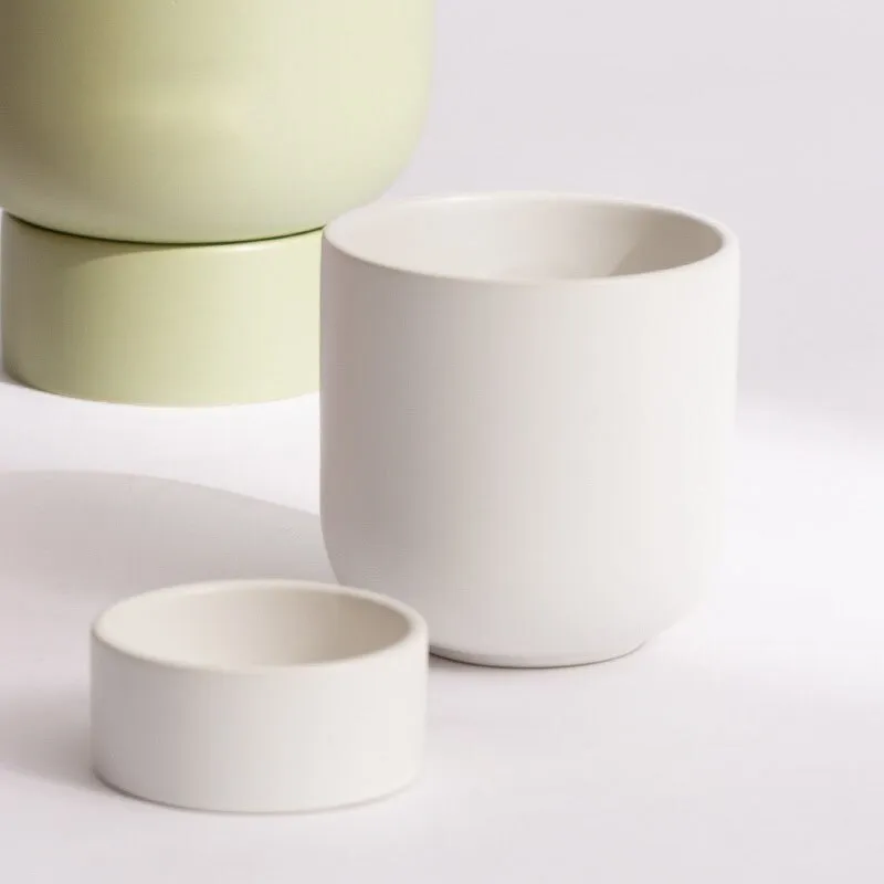 Stacked Camper Flower Pot