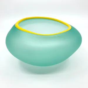 Supernatural Bowl in Teal Green by Jaan Andres