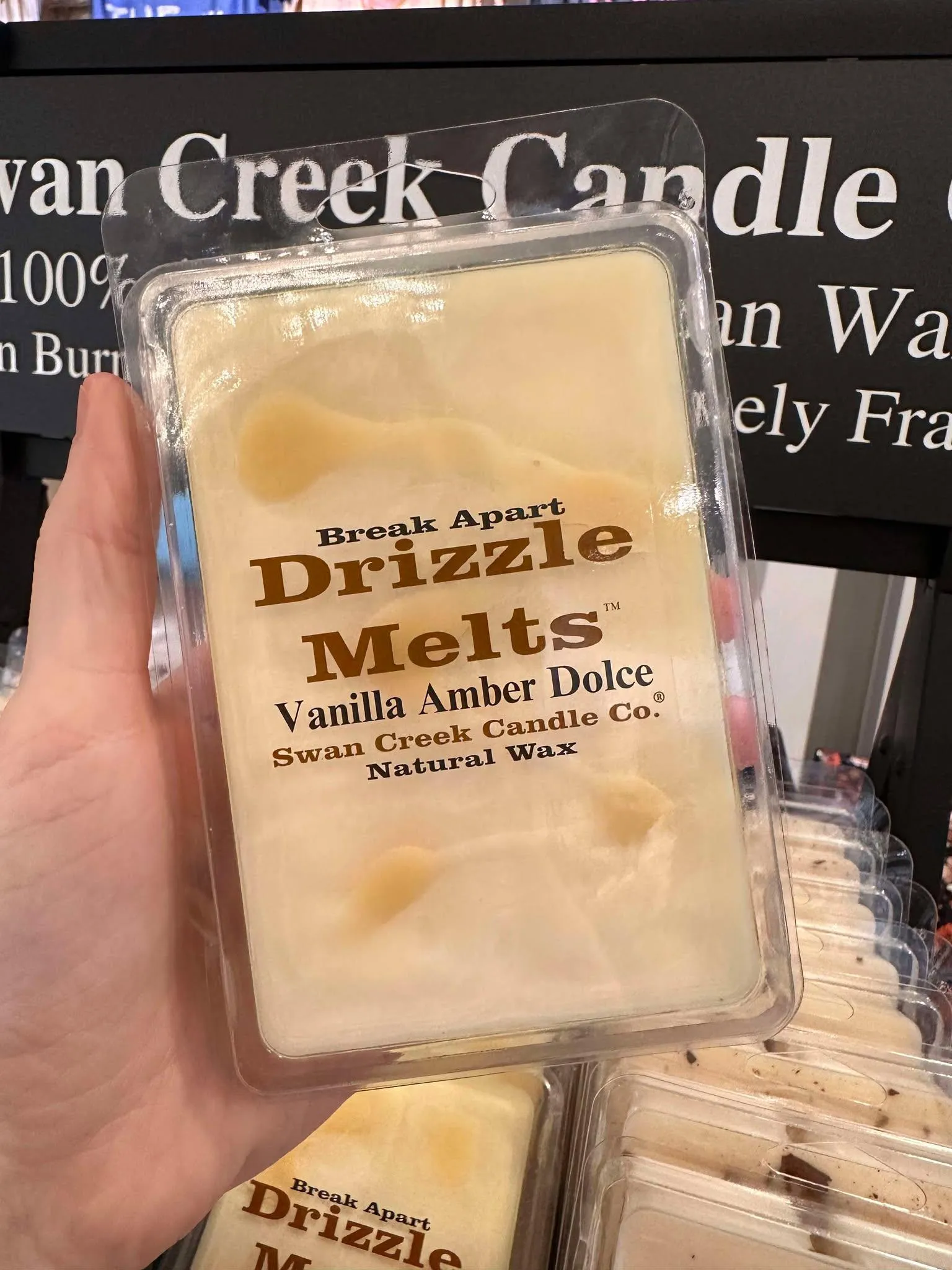 Swan Creek Drizzle Melts - VANILLA AMBER DOLCE