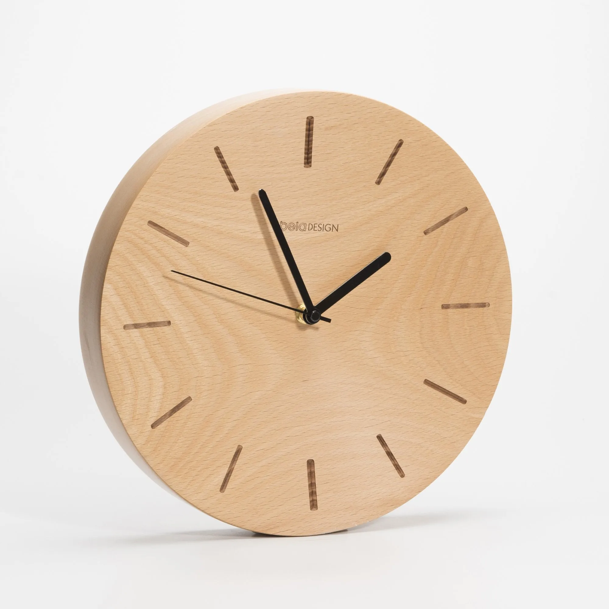 The Decent Living Germany Beech Wood Wall  Clock