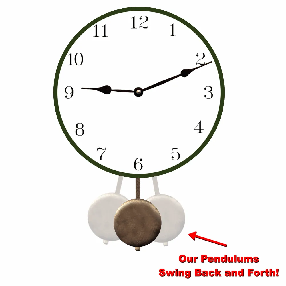Unique Custom Olive Branch Wall Clock – Perfect Personalized Gift