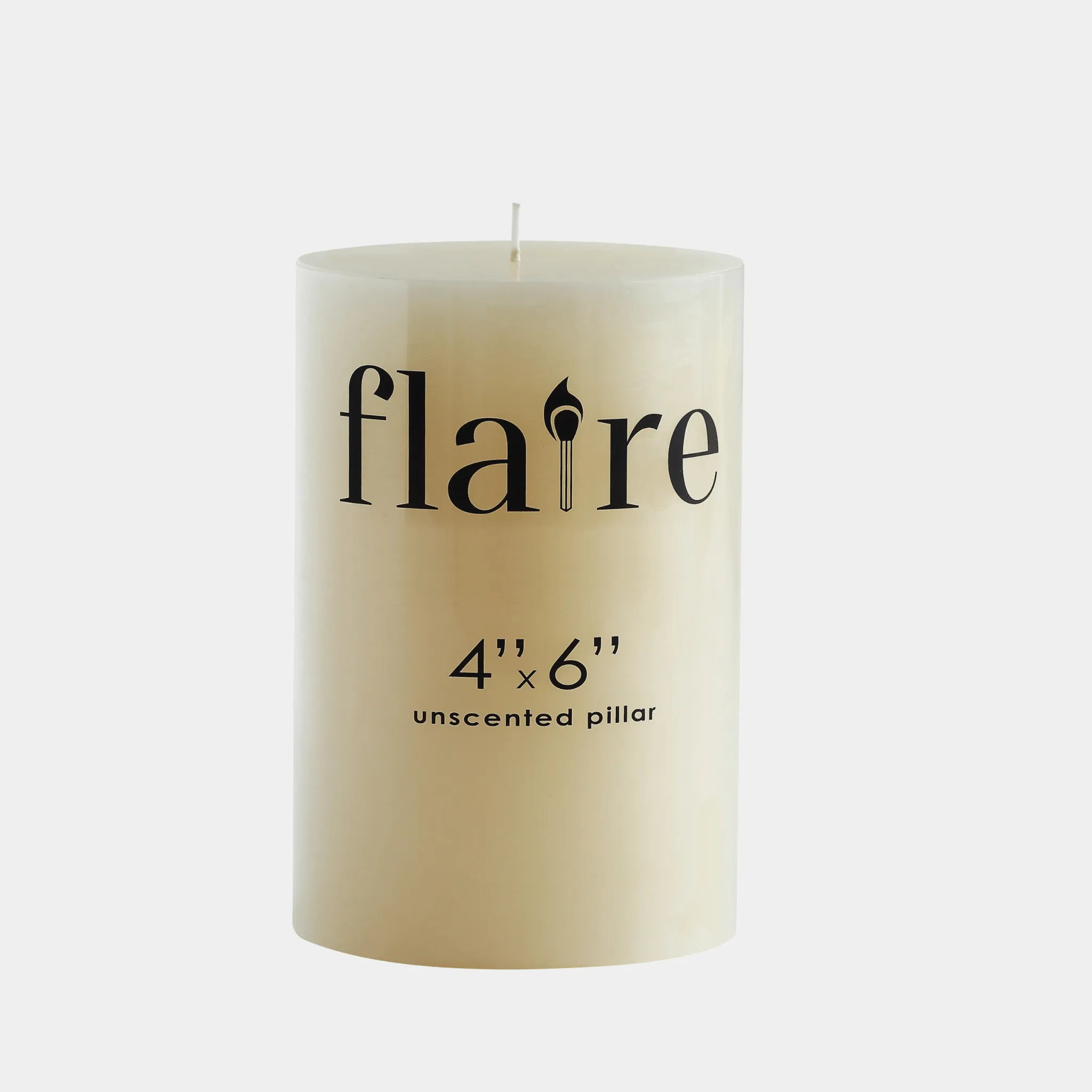 Unscented Pillar Candle