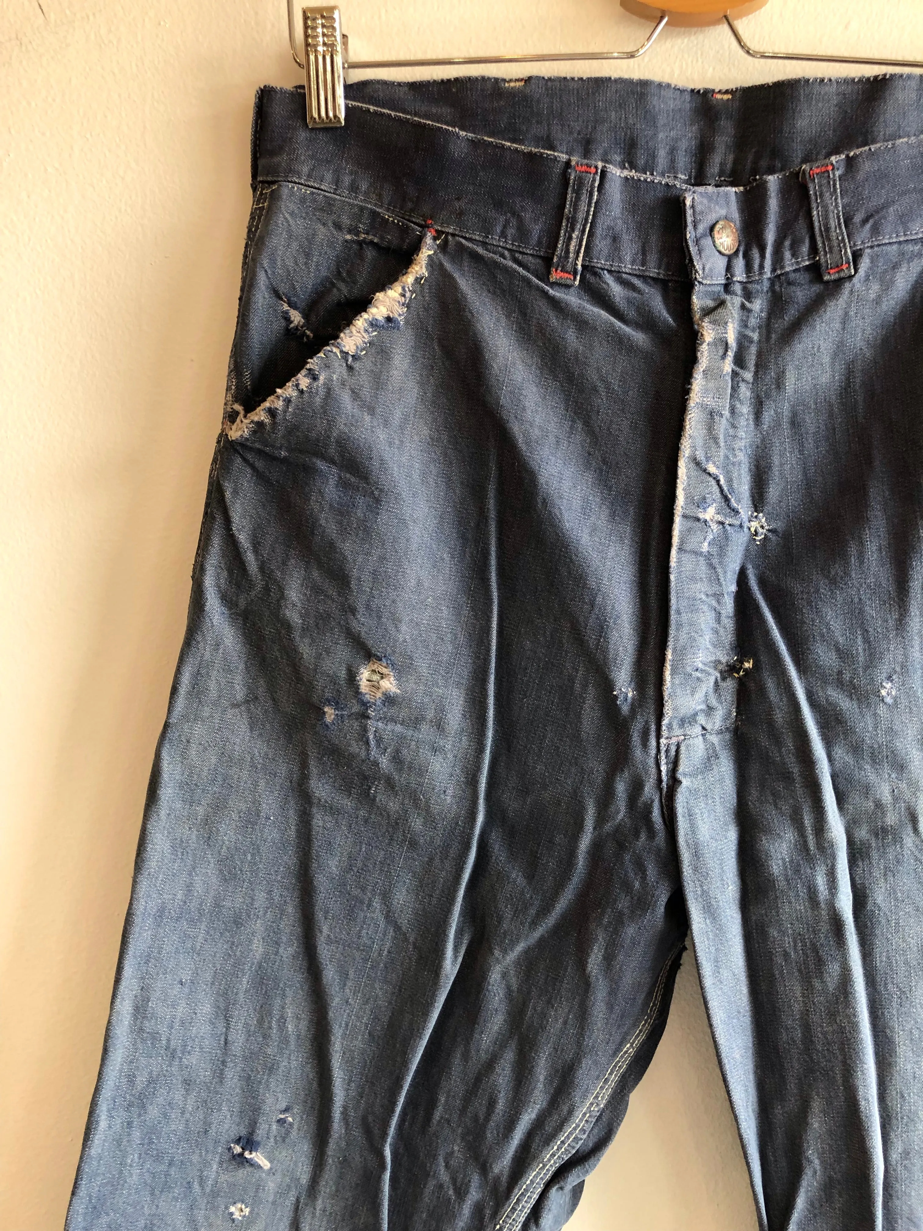 Vintage 1950/60s Dark Denim PowrHouse Work Jeans