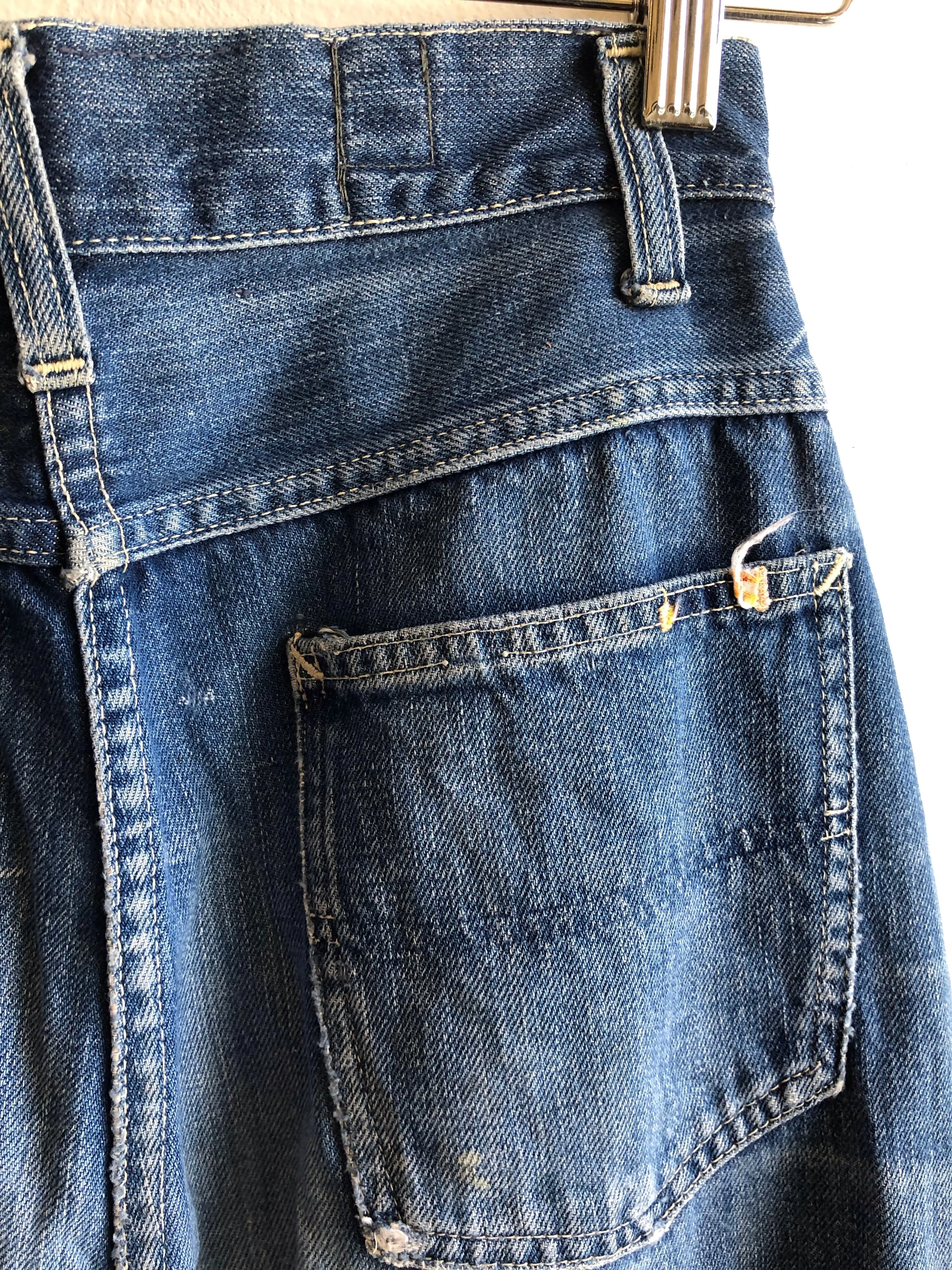 Vintage 1960s Foremost Half-Selvedge Womens Denim Jeans