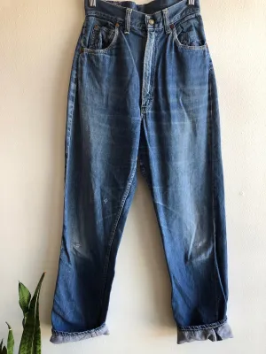 Vintage 1960s Foremost Half-Selvedge Womens Denim Jeans