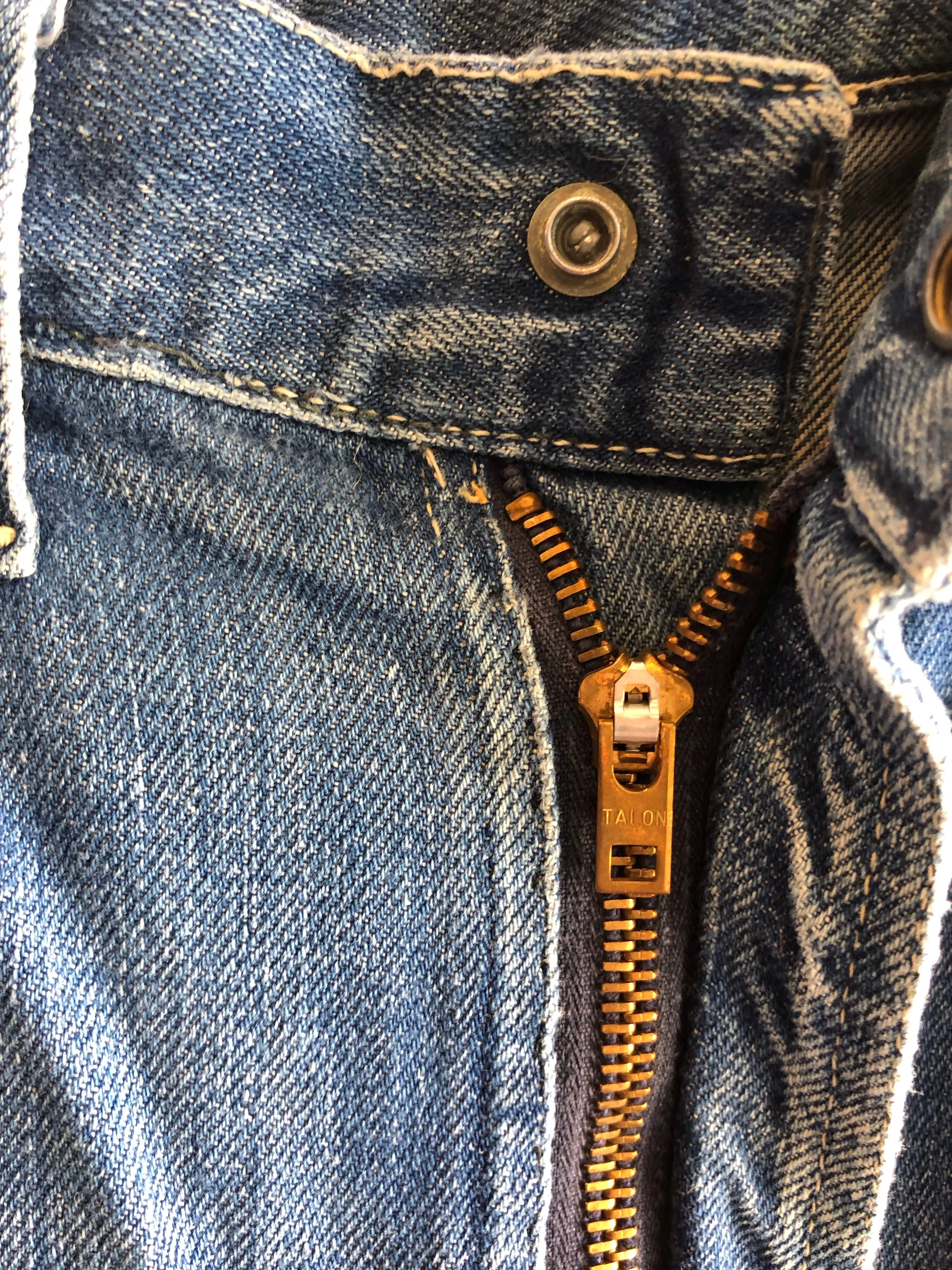 Vintage 1960s Foremost Half-Selvedge Womens Denim Jeans
