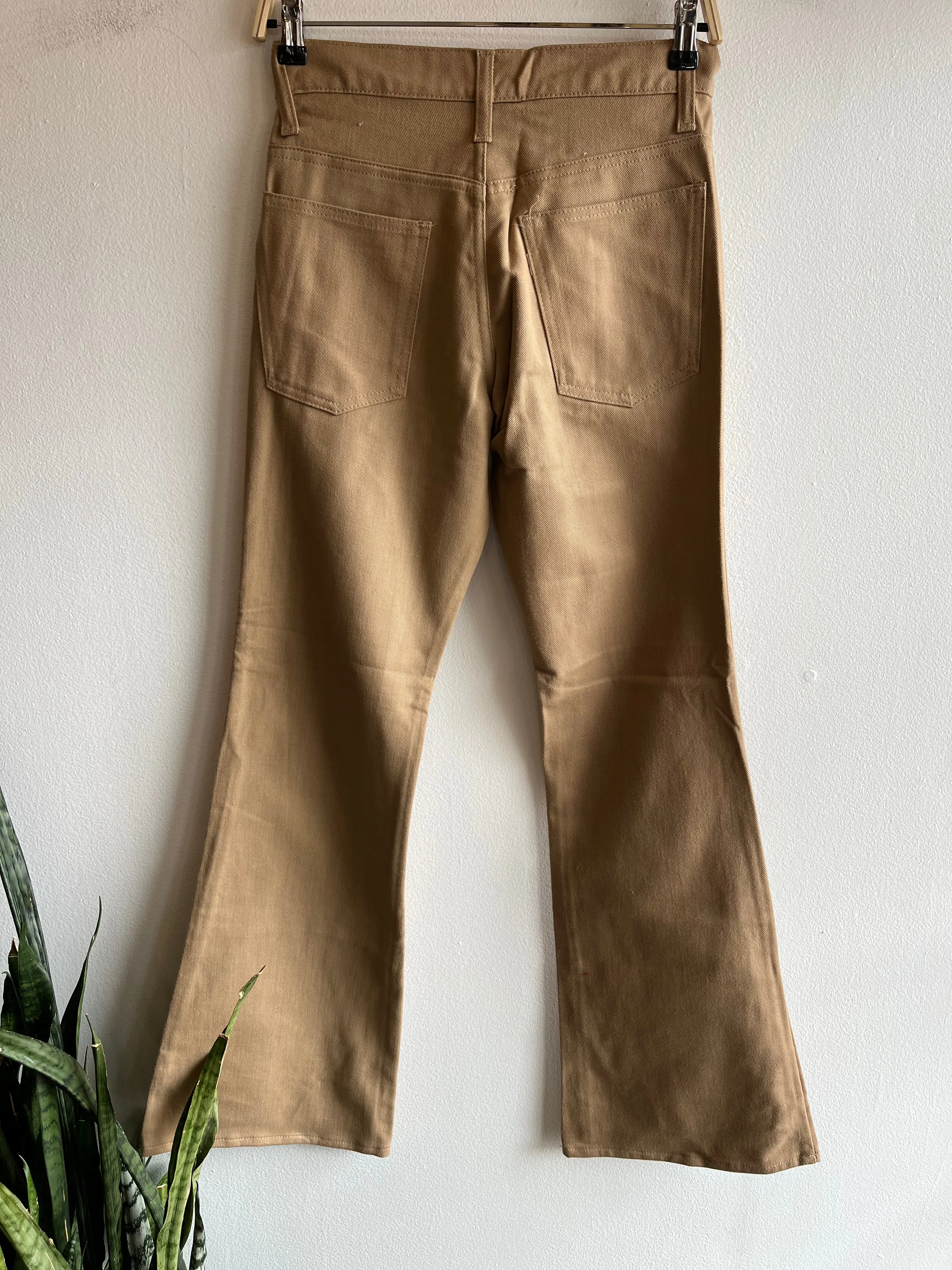 Vintage 1970's Levis Flare Pants - Tan