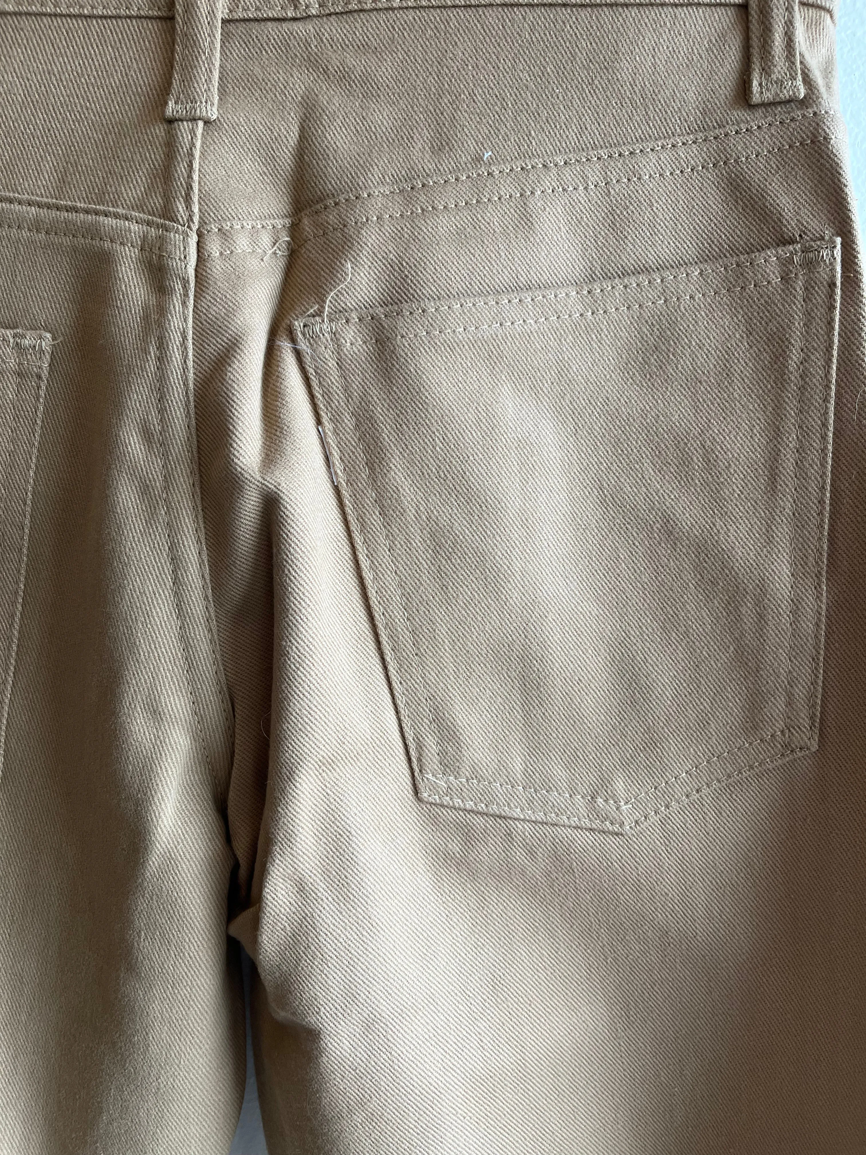 Vintage 1970's Levis Flare Pants - Tan