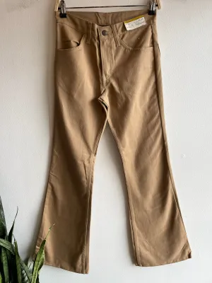 Vintage 1970's Levis Flare Pants - Tan