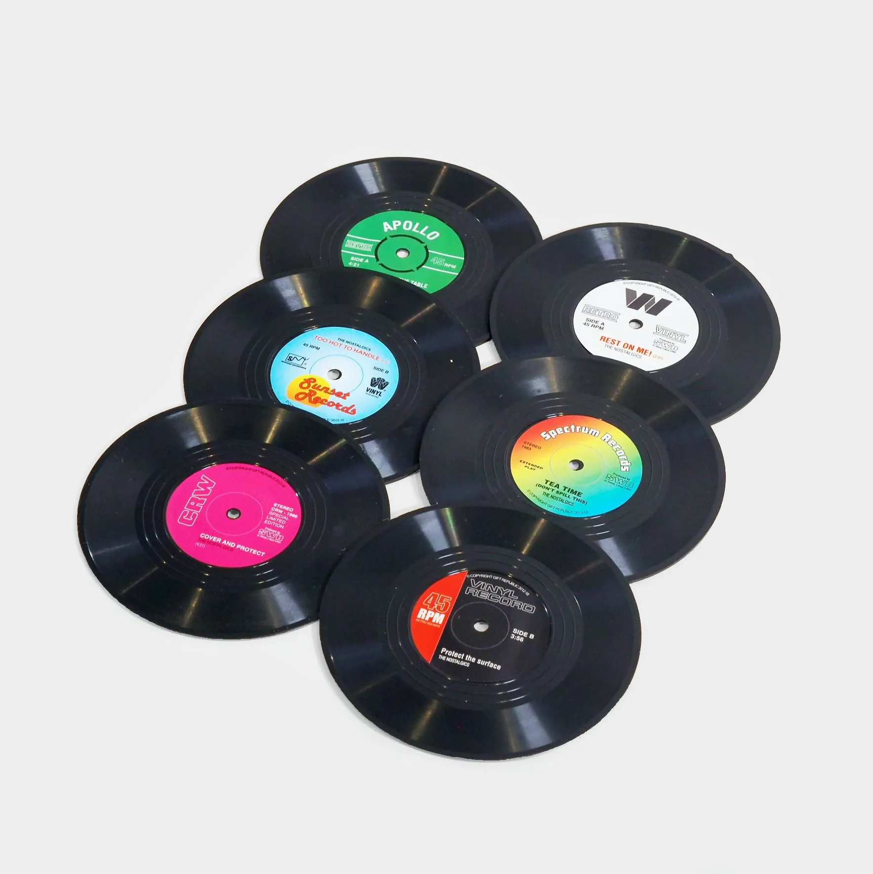 Vinyl Coaster Set