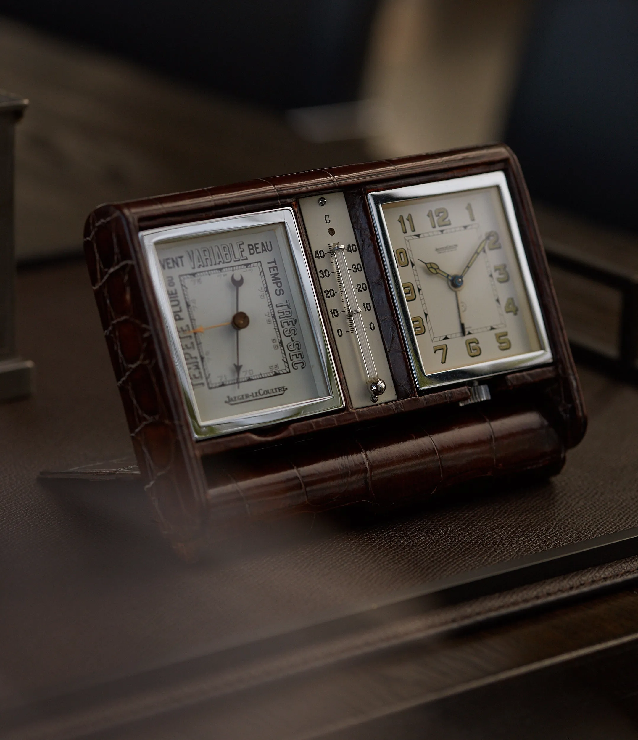 Weather Station travel clock | alarm | 8-Day