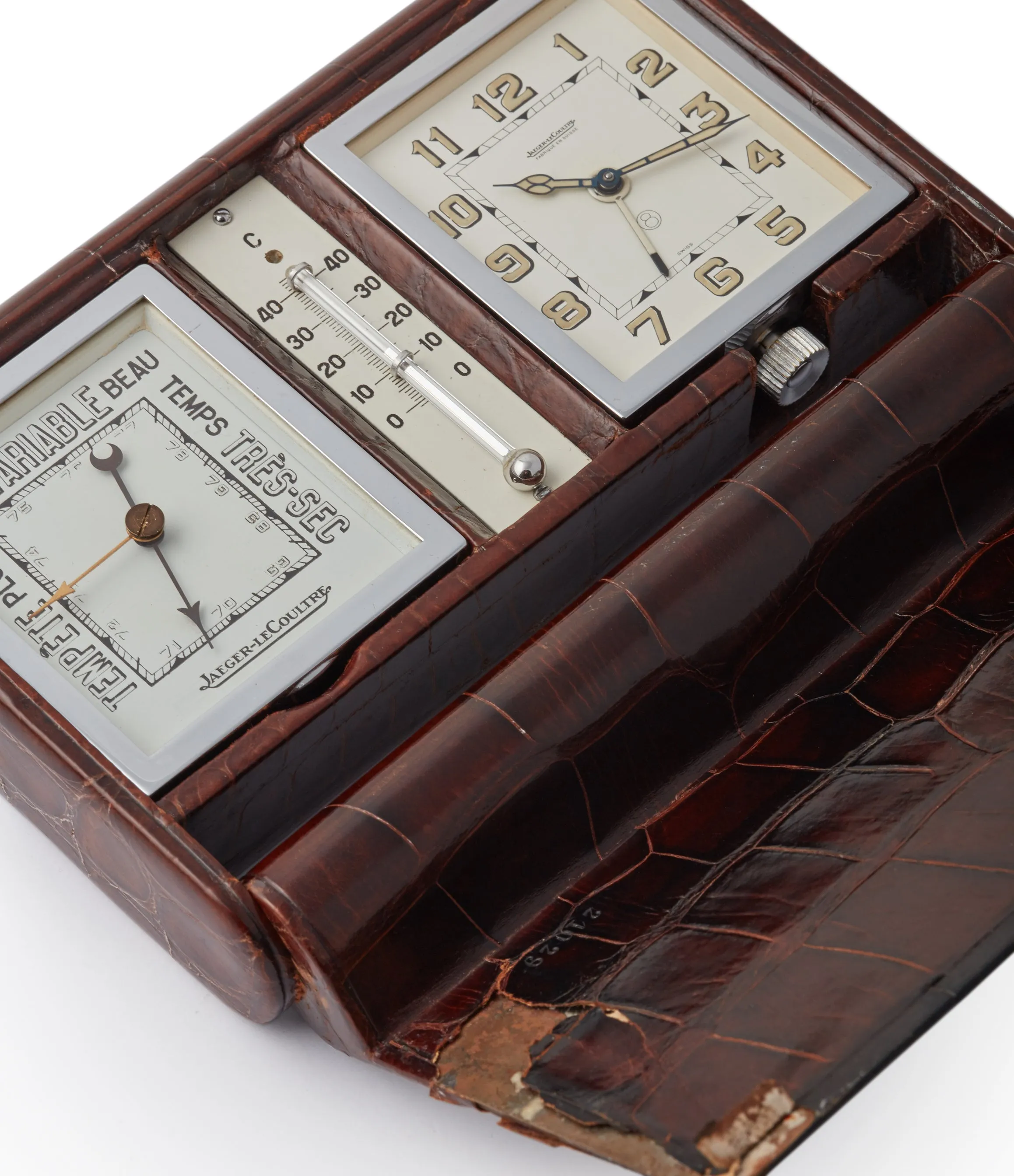 Weather Station travel clock | alarm | 8-Day