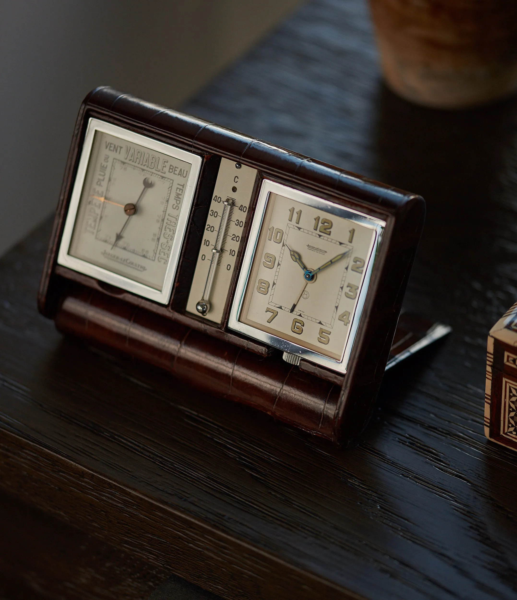 Weather Station travel clock | alarm | 8-Day