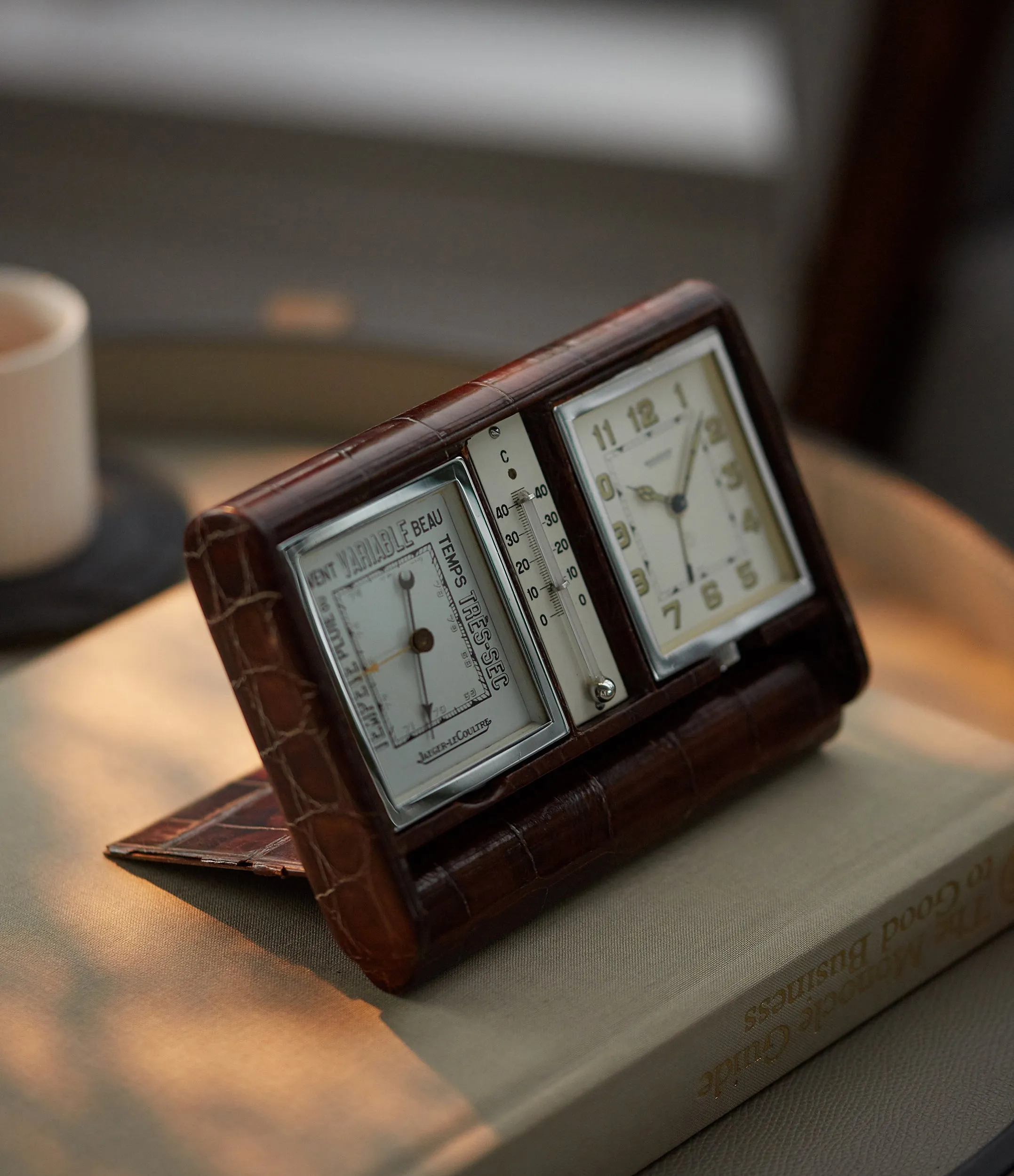 Weather Station travel clock | alarm | 8-Day
