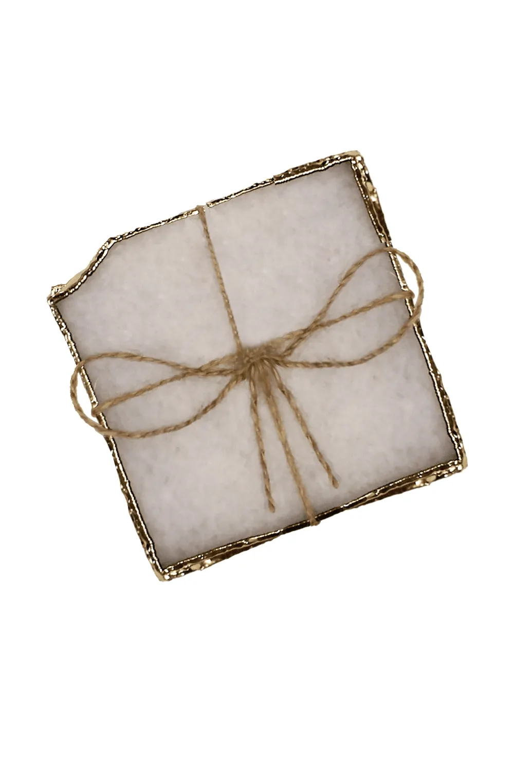 White Quartz Coasters