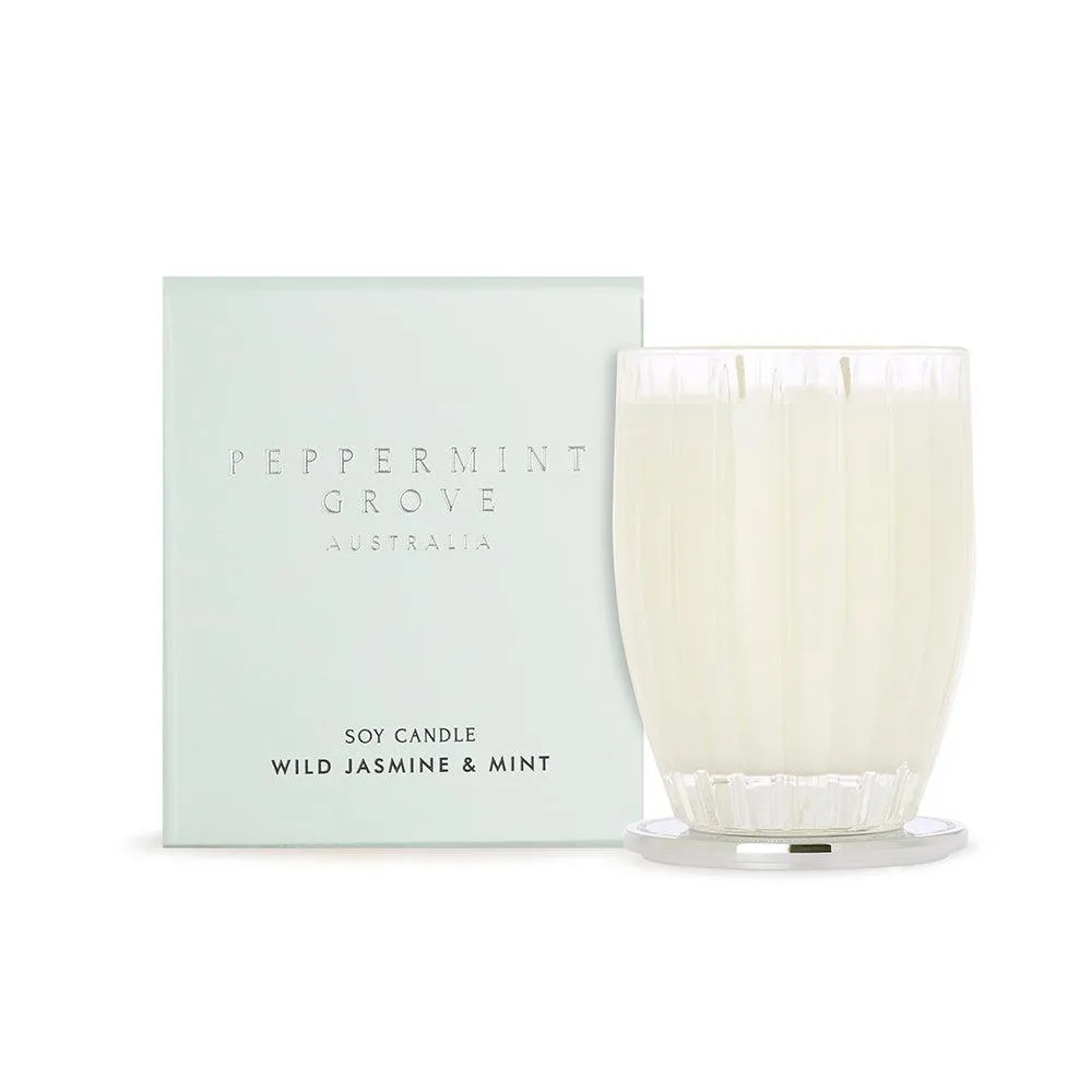 WILD JASMINE & MINT LARGE CANDLE 370G