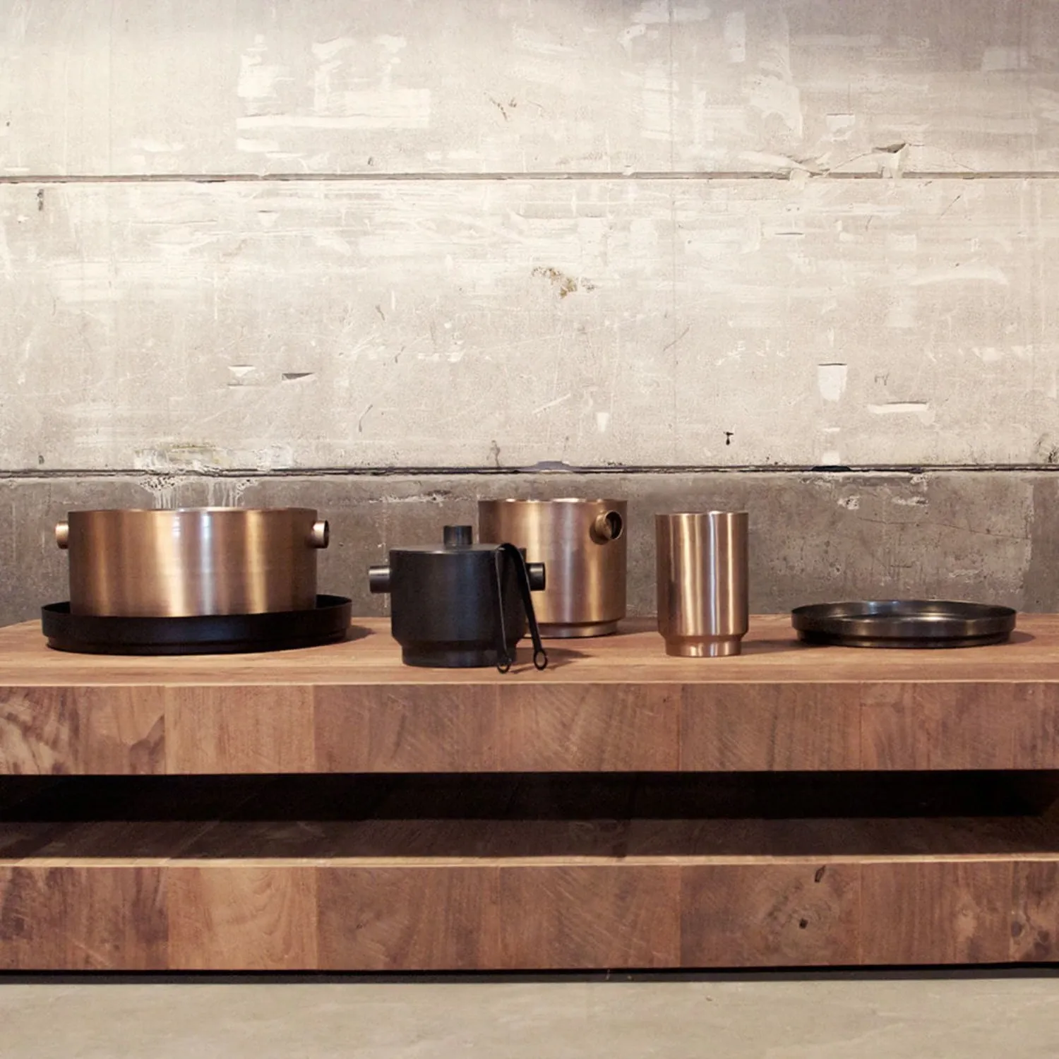 xlboom | rondo tray | small black